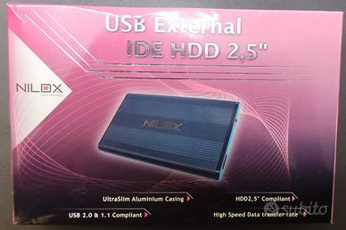 Box esterno USB per HDD IDE da 2,5"