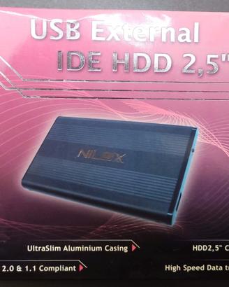 Box esterno USB per HDD IDE da 2,5"