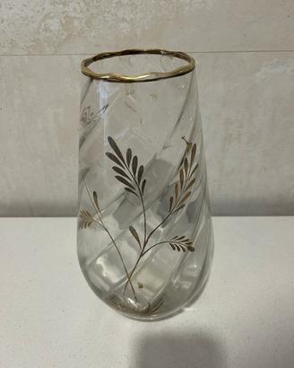 vaso in cristallo di Boemia