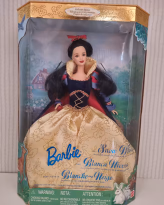 Barbie biancaneve collezione anni 90