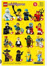 Lego minifigures serie 16