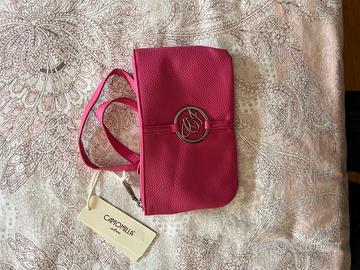 Borsa a tracolla fucsia Camomilla Milano