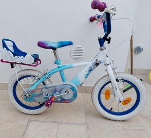 Bicicletta Disney Frozen pari al nuovo