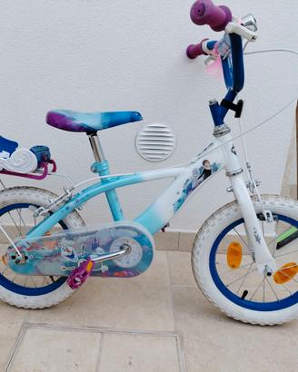 Bicicletta Disney Frozen pari al nuovo