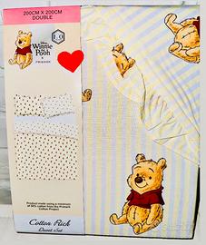 Winnie the Pooh copripiumone Queen size 200x200cm