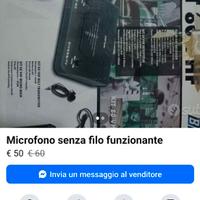 Microfono senza filo BST
