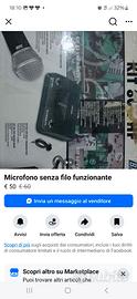 Microfono senza filo BST