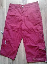 Pantaloni Sport Nation M Corti Tasche Zip