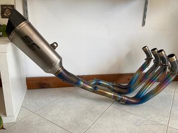 Scarico in titanio completo sc project  Cb1000 R