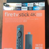 Fire tv stick 4K MAX HDR Wi-Fi 6 Amazon (3°gen.)