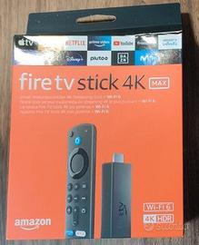 Fire tv stick 4K MAX HDR Wi-Fi 6 Amazon (3°gen.)