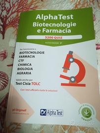 alpha test quiz biotecnologie e farmacia