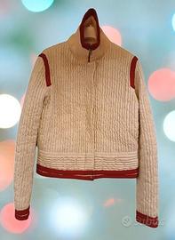 Giacca da donna in trapunta color panna - Fay