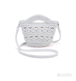 Borsa tracolla piccola donna ragazza in paglia