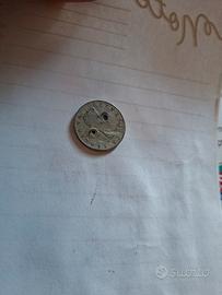Moneta italiana 5 lire "delfino" 
