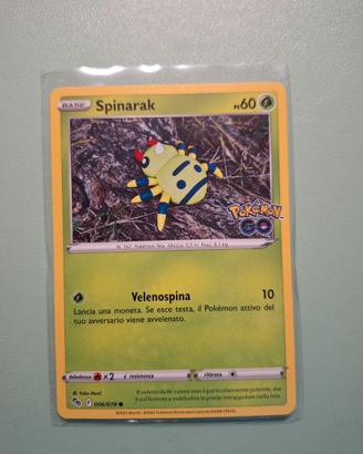 Pokemon Spinarak 6/78 (Pokemon GO)