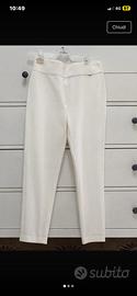 Pantalone bianco elegante