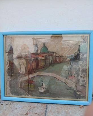Quadro olio su tela