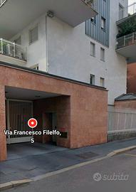 Box doppio garage in Via Filelfo 5- Zona Sempione