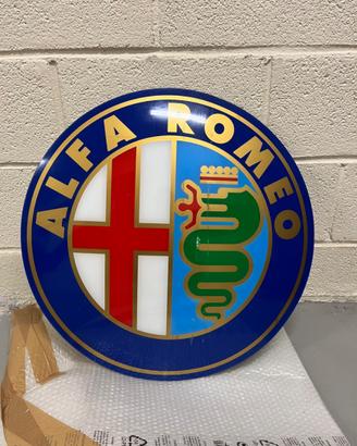 Insegna Alfa Romeo  da parete