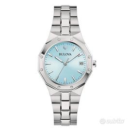 Orologio Bulova 96M169 Octagon lady azzurro 96m169