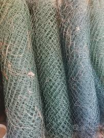 Rete metallica plastificata romboidale a maglia sc