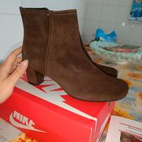 Frau stivaletti nuovi pelle scamosciata