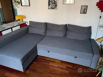 Divano letto 3 posti con chaise long IKEA FRIHETEN
