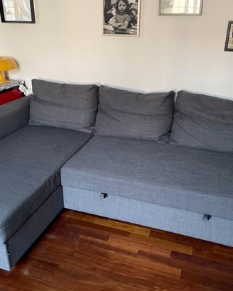 Divano letto 3 posti con chaise long IKEA FRIHETEN