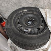Cerchi ferro 14" + gomme invernali