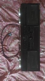 piastra doppia cassette technics  RS-TR474 + cavi 
