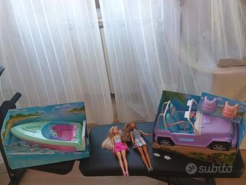 Barbie e veicoli Mattel