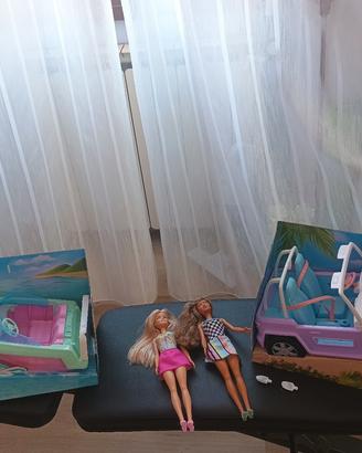 Barbie e veicoli Mattel