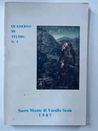 Libro Sacro Monte di Varallo Sesia - 1987