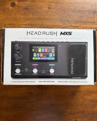 Pedaliera Headrush MX5 pari al nuovo