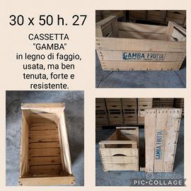 Cassette VINTAGE legno frutta