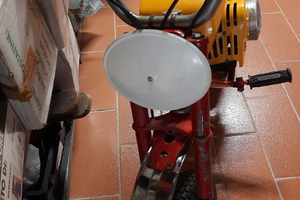 Mini moto bianchi aquilotto da collezione