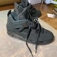 Jordan 4 retro black cat 45