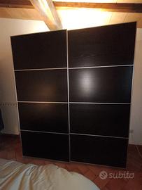 armadio IKEA ante scorrevoli 2m h2,50