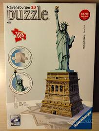 Puzzle 3d Statua Libertà mancante di 2 tessere