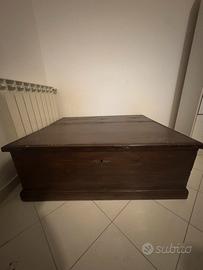 Cassapanca in legno massello