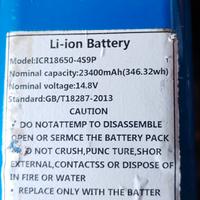 BATTERIA LITIO  15V,23AH