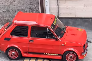 Fiat 126 fatta ad abarth