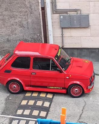 Fiat 126 fatta ad abarth