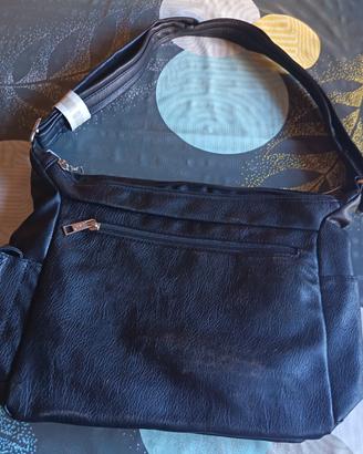 borsa donna tracolla col nero 
