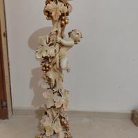 alzatina barocca con piedistallo