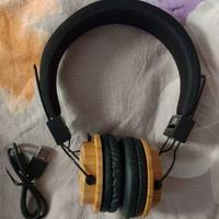 Cuffie wireless bamboo