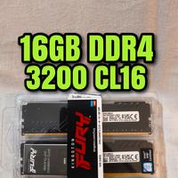 Kingston fury 16gb kit 3200 cl16 ddr4