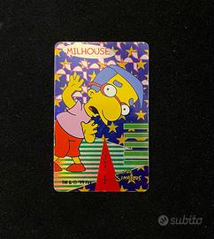 Milhouse carta Foil N10 The Simpsons