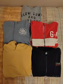 Set felpe 10 anni 140cm